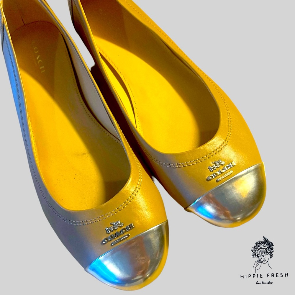 Coach Chelsea Leather Flats EU 38.5/ US 8.5 Style A7698